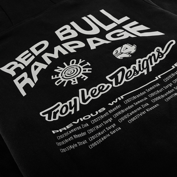 Troy Lee Designs X Redbull Rampage Mind Melt Hoodie Black