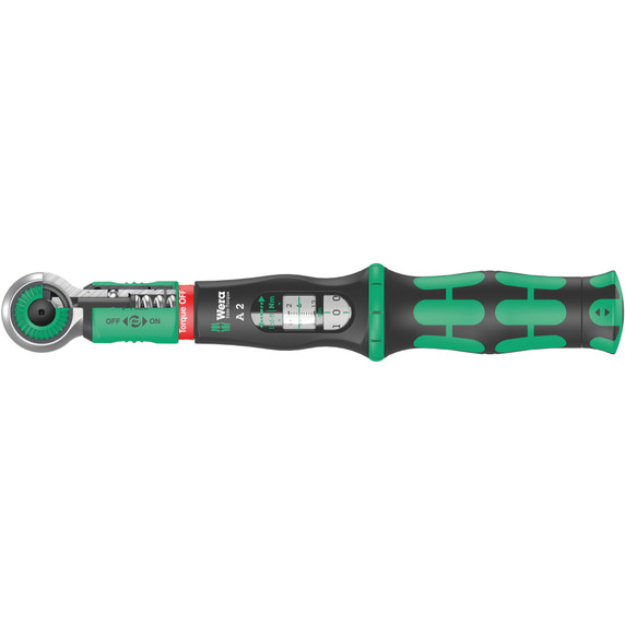 Wera A2 Adjustable Torque Wrench 2-12Nm 1/4in Drive