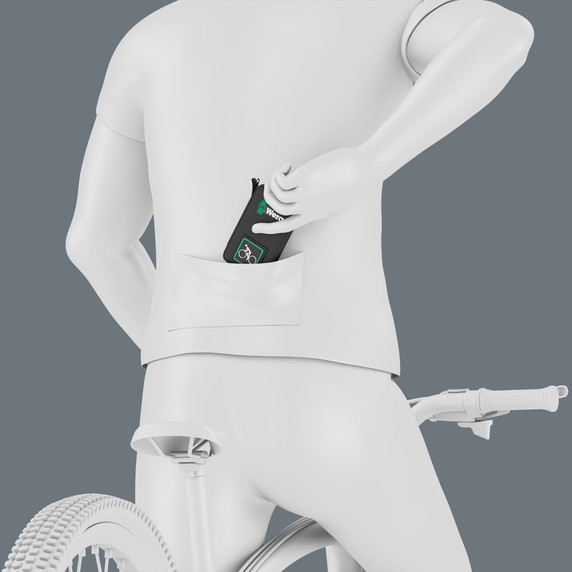 Wera Bicycle Set 3A 40 Piece Bits Kit W/ Ratchet