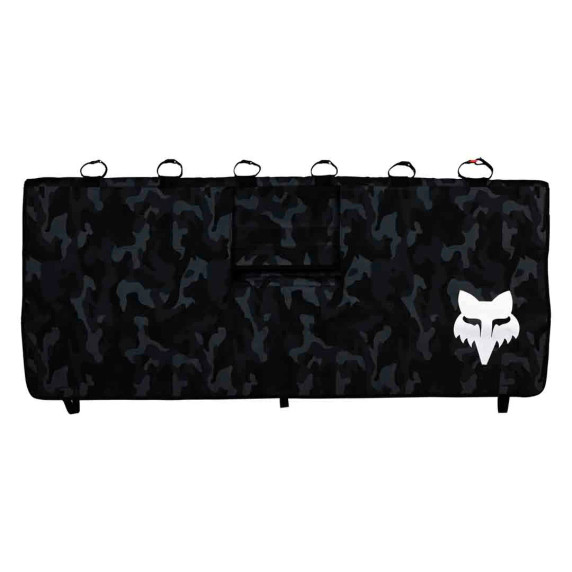 Fox Tailgate Cover Large Black Camo OS
