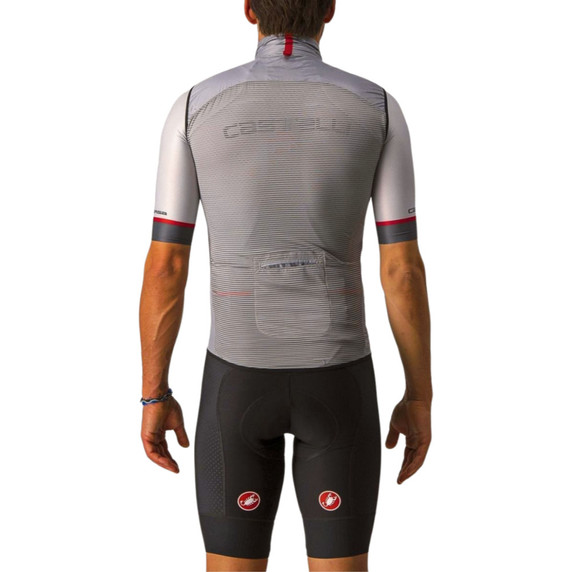 Castelli Aria Vest Silver Grey 2X-Large