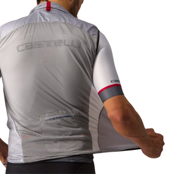 Castelli Aria Vest Silver Grey