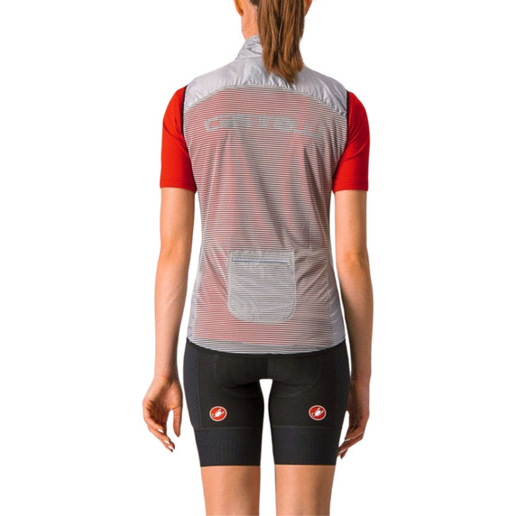 Castelli Aria Womens Vest Silver Grey X-Small