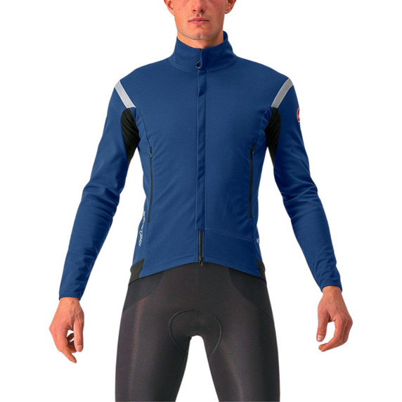 Castelli Perfetto RoS 2 Jacket Belgian Blue/Silver Reflex