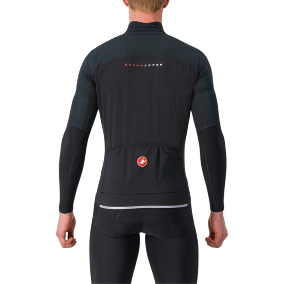 Castelli Perfetto RoS 2 Wind Jersey Light Black