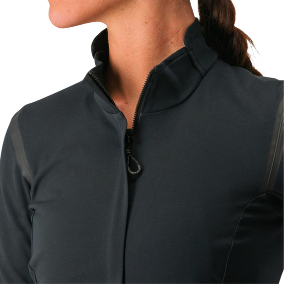 Castelli Perfetto RoS 2 Womens Jacket Light Black/Black