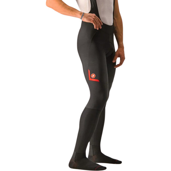 Castelli Velocissimo 5 Bibtight Black/Red Reflex