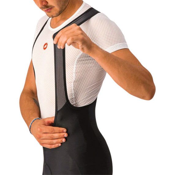 Castelli Velocissimo 5 Bibtight Black/Red Reflex