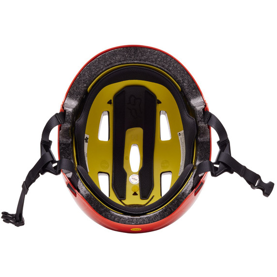 Fox Flight Helmet Solid AS Atomic Orange