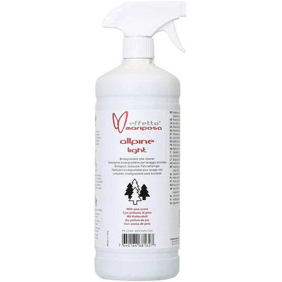 Effetto Mariposa Allpine Light Ecologic Cleaner 1L Spray Bottle