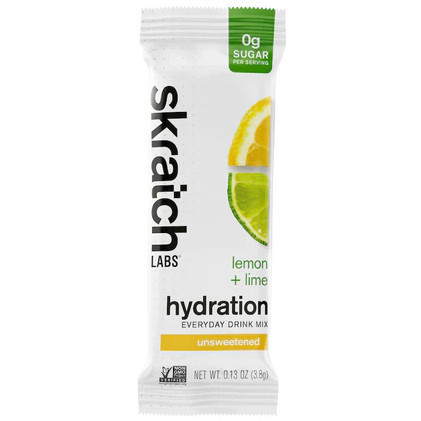 Skratch Labs Everyday Hydration Mix Lemon + Lime Single Serve