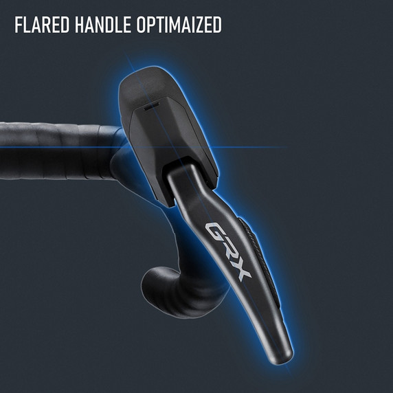 Shimano GRX ST-RX825 Left Di2 Shift-Brake Lever With WBR-RX820 Hydraulic Rear Disc Brake