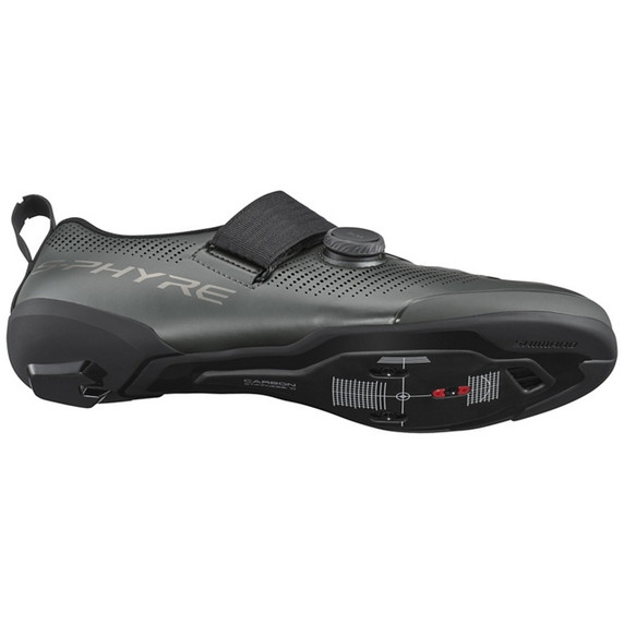 Shimano S-PHYRE SH-TR90 Triathlon Shoes Matte Gunmetal