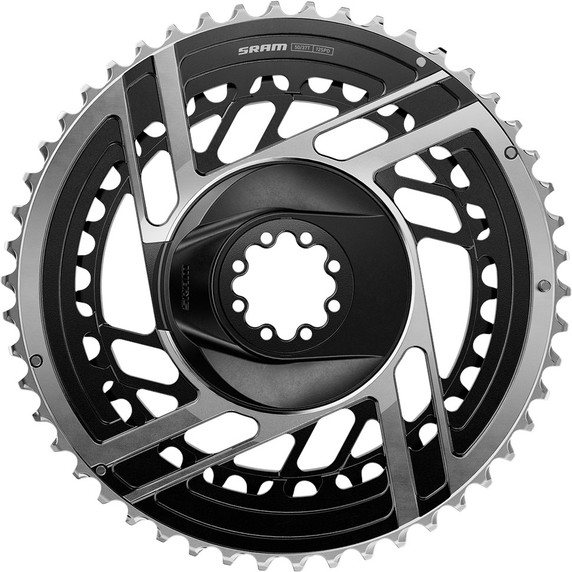 SRAM Red AXS E1 48/35T 12 Speed Chainring Set Black/Silver