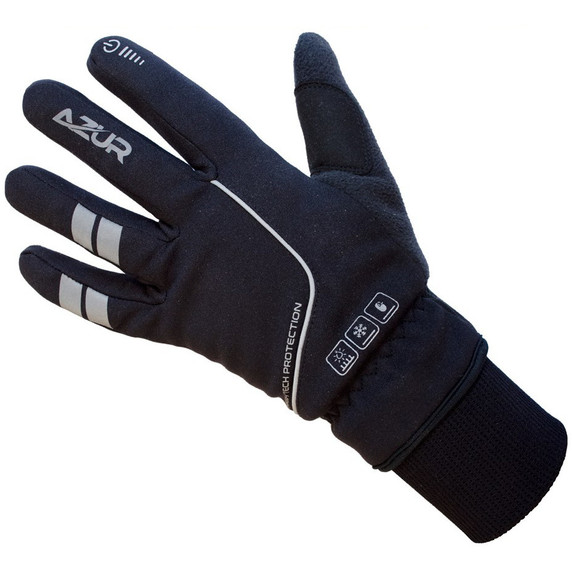 Azur L4 Long Finger Glove Black