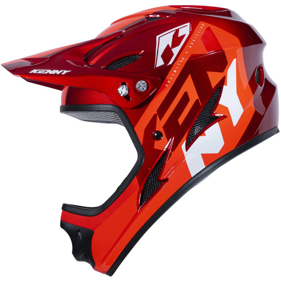Kenny Racing Full Face Helmet Down Hill Red