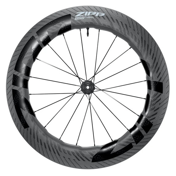 Zipp 858 NSW Hookless Disc Brake Carbon Front Wheel