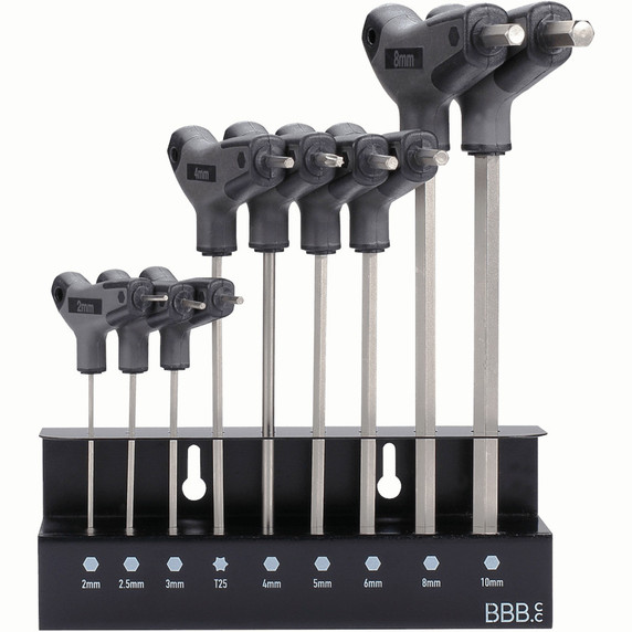 BBB BTL-45S T-Handle Hex Wrench Set