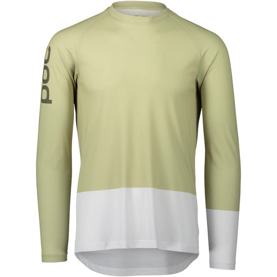 POC Mtb Pure LS Jersey Green/White