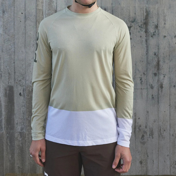 POC Mtb Pure LS Jersey Green/White
