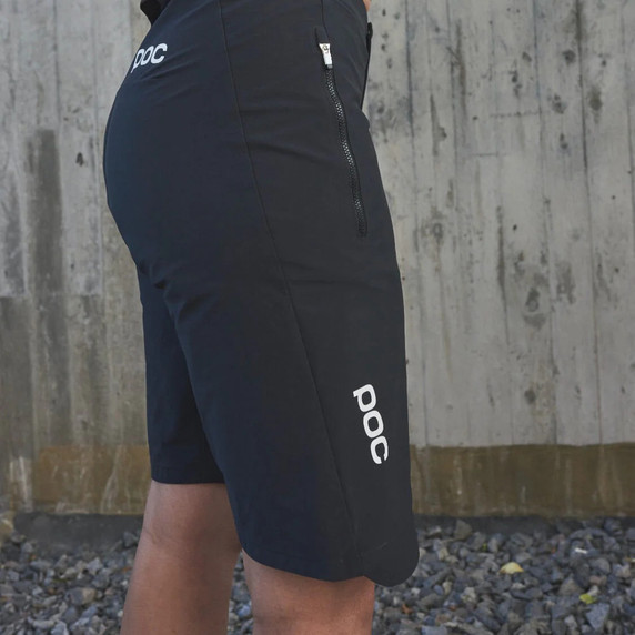 POC Womens Essential Enduro Mtb Shorts Uranium Black