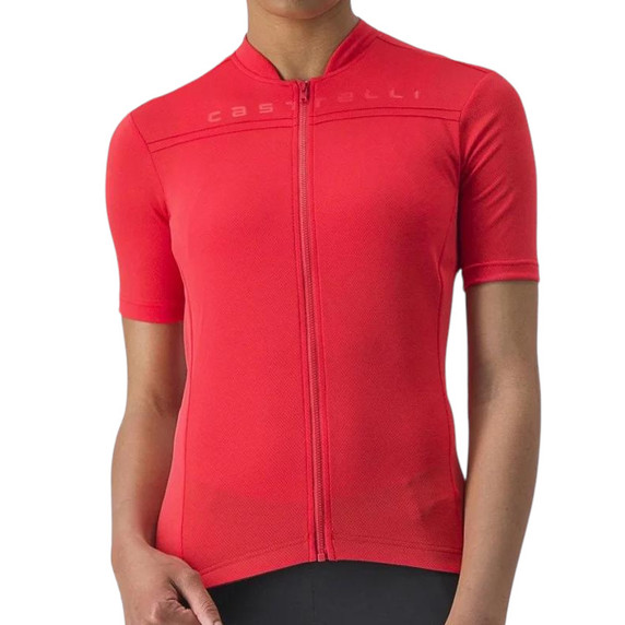 Castelli Anima 4 Jersey Womens Hibiscus