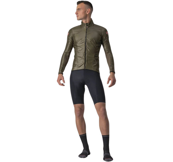 Castelli Aria Shell Jacket Moss Brown