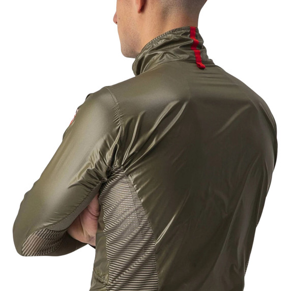 Castelli Aria Shell Jacket Moss Brown