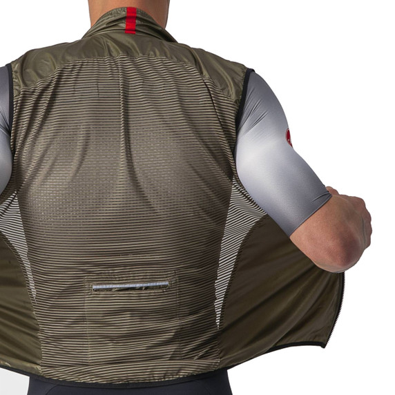 Castelli Aria Vest Moss Brown