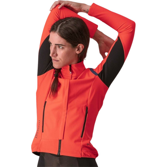 Castelli Perfetto RoS LS Jacket Womens Brilliant Pink
