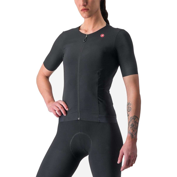 Castelli Premio Jersey Womens Light Black