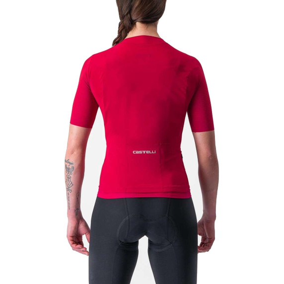 Castelli Premio Jersey Womens Persian Red