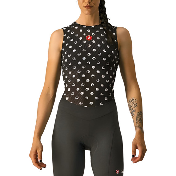 Castelli Pro Mesh 3 Sleeveless Womens Light Black