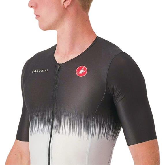 Castelli Sanremo Ultra Speed Suit Black/Silver Gray