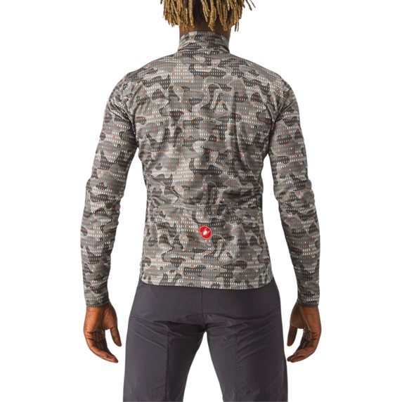 Castelli Unlimited Thermal Jersey Nickel Gray/Dark Gray