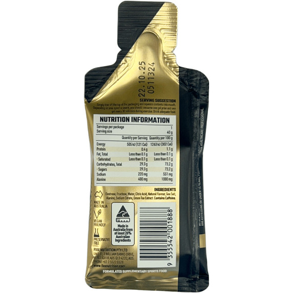 Fixx Nutrition Gel X Pro Vanilla Maple 40g