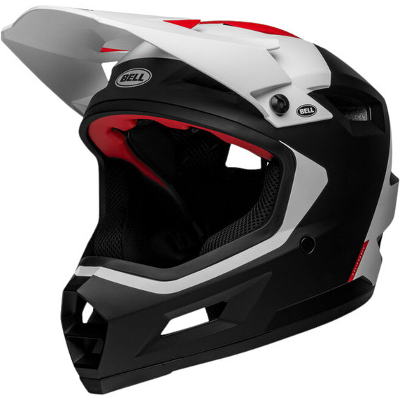 Buy Bell Sanction 2 DLX MIPS Full Face Helmet Deft Matte Black/White