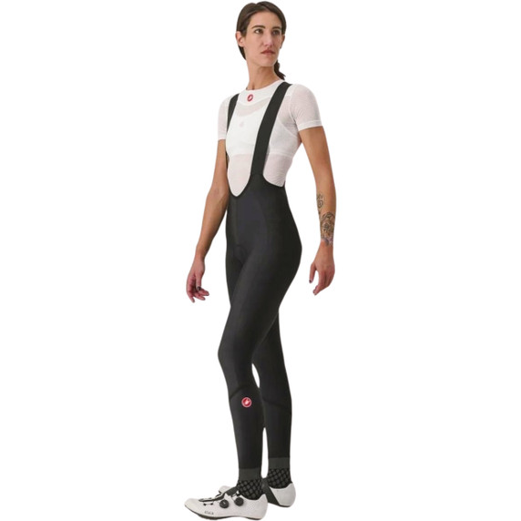 Castelli Velocissima DT Womens Bibtight Black/Black Reflex