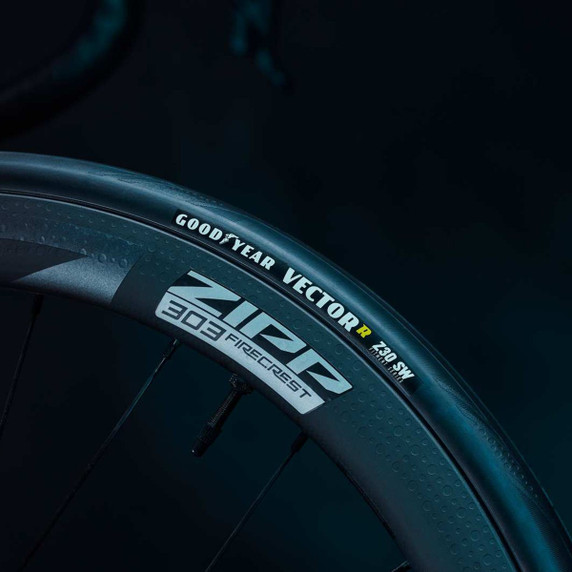 Goodyear Vector R Z35 SW Tubeless Folding Tyre Black 700x35c