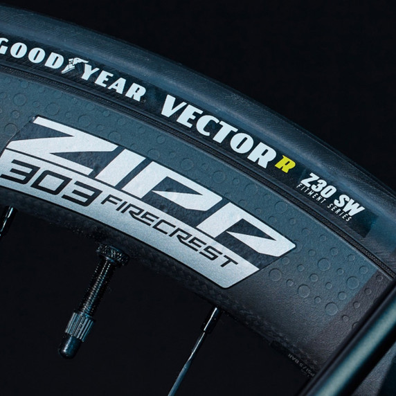 Goodyear Vector R Z35 SW Tubeless Folding Tyre Black 700x35c