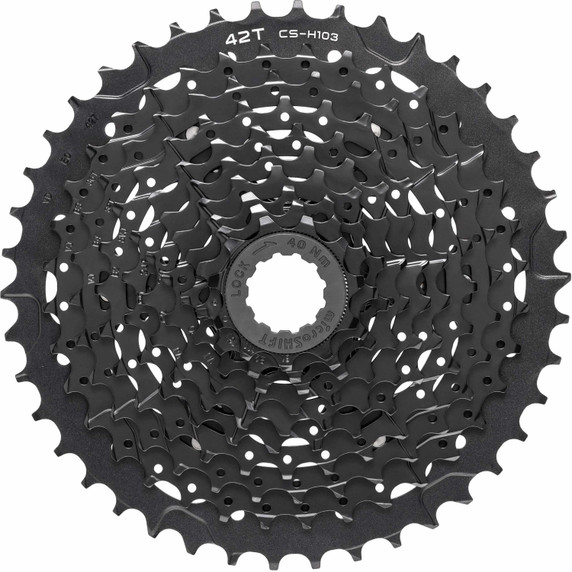 Microshift XLE CS-H103 Black 10spd 11-42t Cassette