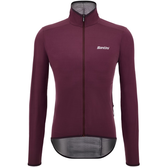 Santini Guard Nimbus Rain Jacket Burgundy