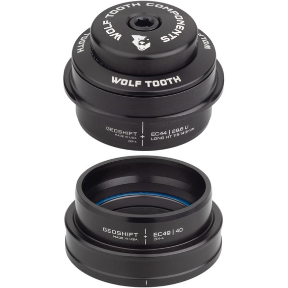 Wolf Tooth Geoshift Adapter Headset 2deg Ec44 - Ec49 Long