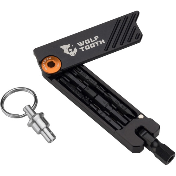 Wolftooth 6bit Hex Multi Tool Keychain