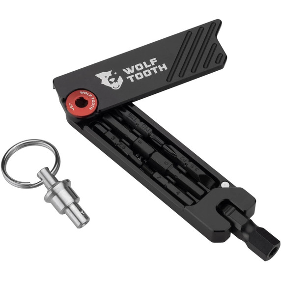 Wolftooth 6bit Hex Multi Tool Keychain