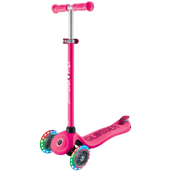 Globber Go Up Sporty Lights V2 Fuchsia/ Dark Pink