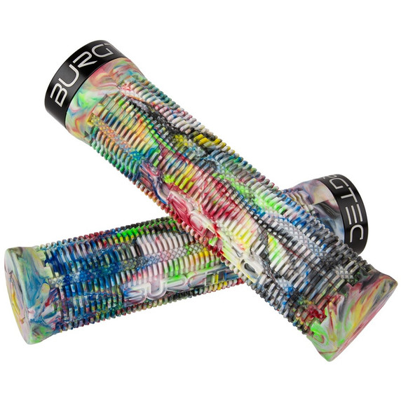 Burgtec Bartender Pro Greg Minnaar Lock-On Grips Mixed Playdough