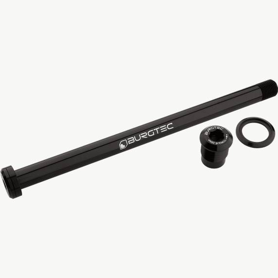 Burgtec Rear Axle Black M12x1.0 180mm