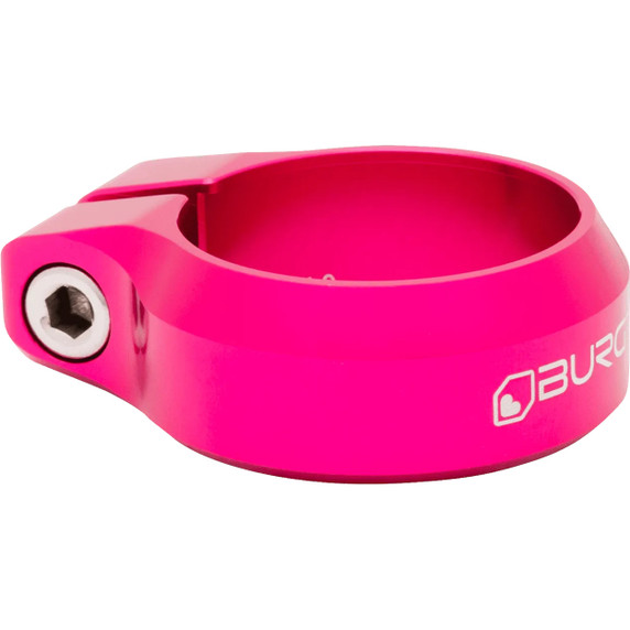 Burgtec Toxic Barbie Pink Seat Clamp 34.9mm