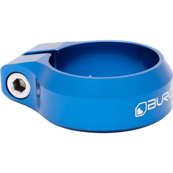 Burgtec Deep Blue Seat Clamp 38.6mm